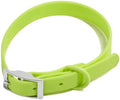 Wild One Dog Collar, Easy-Clean, All Weather Flex-Poly Strap with Metal, Durable, Dirt and Odor Resistant (Limeade, S)