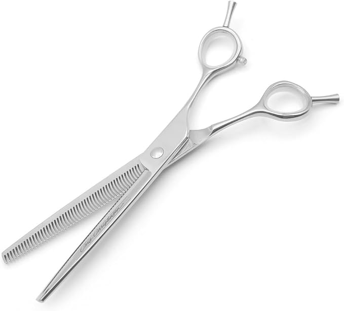 Chris Christensen Classic Series Grooming Shears, 7 in Thinner Shear, Groom Like a Professional, Any Skill Level, Made From 440C Japanese Steel