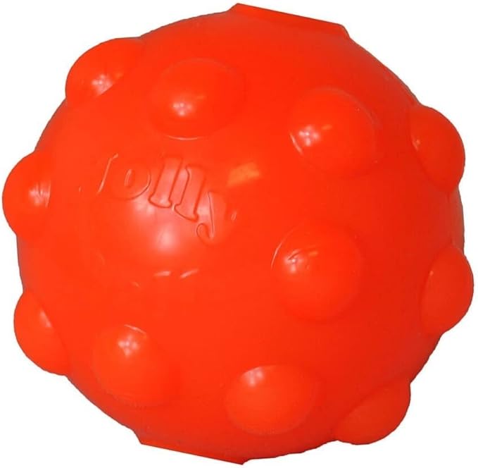 Jolly Pets Jolly Jumper, Large 4", Bouncing Dog Toy Ball; Glows in The Dark