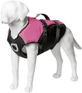 Stunt Puppy Float Doggy Life Jacket, Ergonomic Dog Life Vest for Swimming, Patented Design for Secure Fit, Medium Wide, Pink