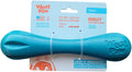 WEST PAW Hurley Dog Bone Chew Toy for Tough Chewers- Safe and Durable Fetch and Chew Toy for Dogs- Dishwasher Safe, Lightweight, Floatable, Made in USA - for Small Dogs - River Blue, Large