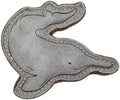 Yeti Dog Chew Premium Leather Dog Toy, All Natural Ethically Sourced, River Dolphin