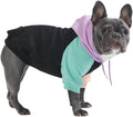 Spark Paws Dog Hoodie – Premium Dog Sweater for Small, Medium, and Large Dogs | Warm Outfits for French Bulldogs, Pitbull, Puppy, Winter Jacket Alternative - Cyber Punk - L
