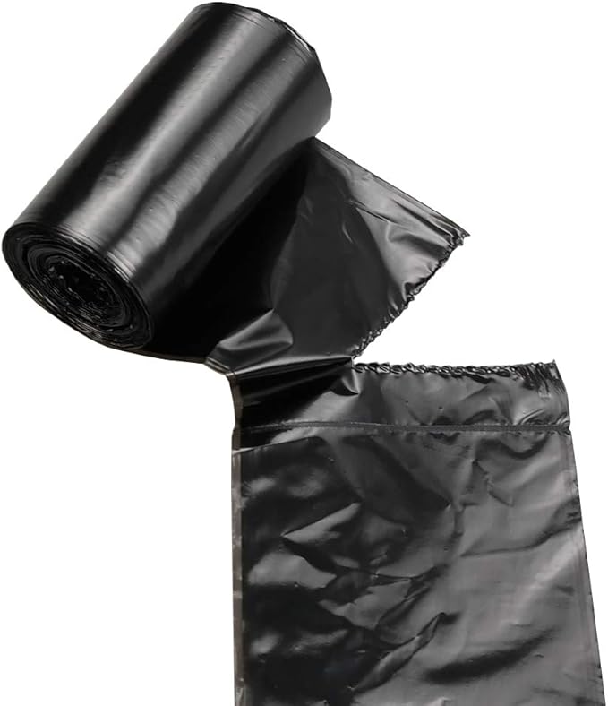 1200 Counts Dog Waste Poop Bag, Dog Poop Waste Bags with 2 Dispensers, Black, F