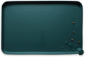 Hoki Found X-Large Silicone Non Slip Pet Food Mats - Tray for Dogs, Cats - Waterproof Feeding Mat - Dark Cedar