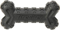 Mammoth TireBiterII Bone with Treat Station – Natural Rubber Dog Toys for Extreme Chewers – Dog Toys for Extra Long Interactive Play – Aggressive Chewer Toys for Dogs - Large 7.25