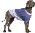 Extra Large Dog Sweaters Warm Clothes Pullover Sweatshirts for Labrador Rottweiler Great Dane, Blue Grey, 9X-Large