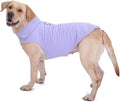 Fleece Dog Coat Winter Pet Jacket Reflective for Cold Weather for Large Medium Small Dogs(Purple,S)