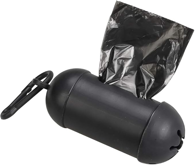 1200 Counts Dog Waste Poop Bag, Dog Poop Waste Bags with 2 Dispensers, Black, F