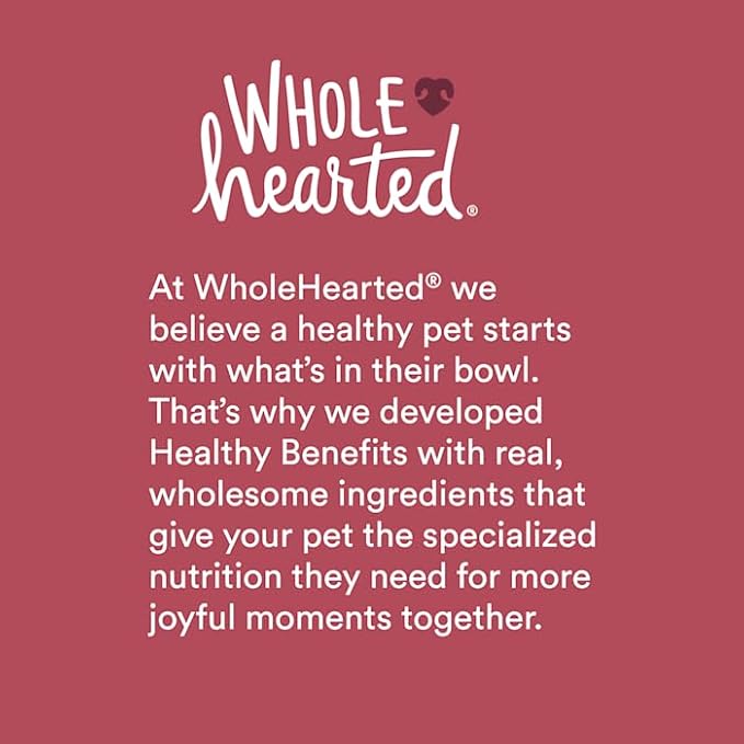 WholeHearted Grain Free Pork Beef & Lamb Recipe Dry Dog Food 25 lbs.