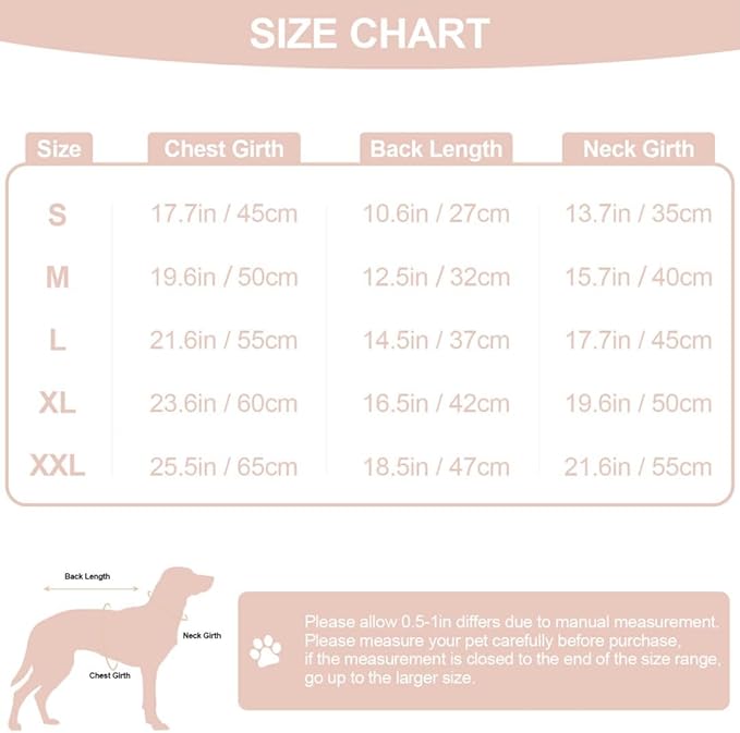 PINA Dog Winter Coat with Faux Fur Hood, Windproof and Warm, Suitable for Small to Large Dogs, Pink, XXL