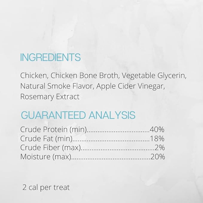 Farmland Traditions Tiny Loves Jerky Trainer Treats for Dogs w/Bone Broth (Chicken, 6 oz.)