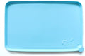 Hoki Found X-Large Silicone Pet Food Mats Tray - Non Slip Pet Dog Cat Bowl Mats Placemat - Dog Pet Cat Feeding Mat - Waterproof Dog Cat Food Mats -Pet Water Mats for Carpet - Arctic