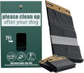 ONEpul® Dog Waste Header Bags System - Dog Waste Station Dispenser - Screen printed & Powder-Coated Aluminum finish - 400 Bags, 2 Keys & Post Mounting Hardware Included + 5-Year Warranty (Matte Green)