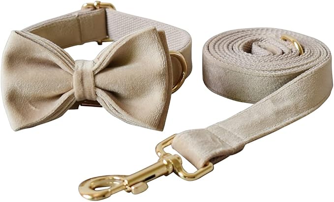 Dog Collar Custom Personalized Engraved Name and Phone Number for Puppy Small Medium Large Pets (L, Nude)