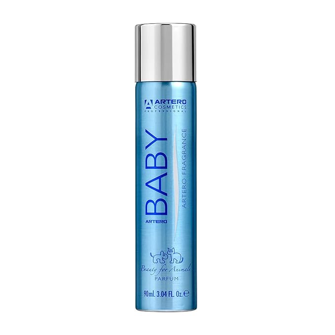 ARTERO Perfume. Finishing Cologne for Dogs and Cats, Grooming Spray. Cologne Long Lasting Sprays After Bath - deodorizing. (Baby)