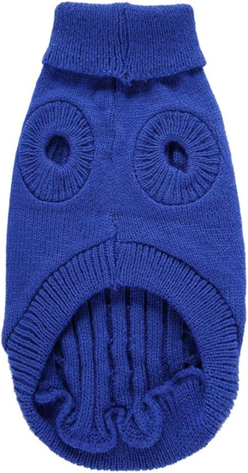 Dog Sweater for Small, Medium, Large Dogs - Warm Winter Classic Turtleneck Pet Clothes Coat for Girls Boys Puppy Cat - Cute Christmas Sweater