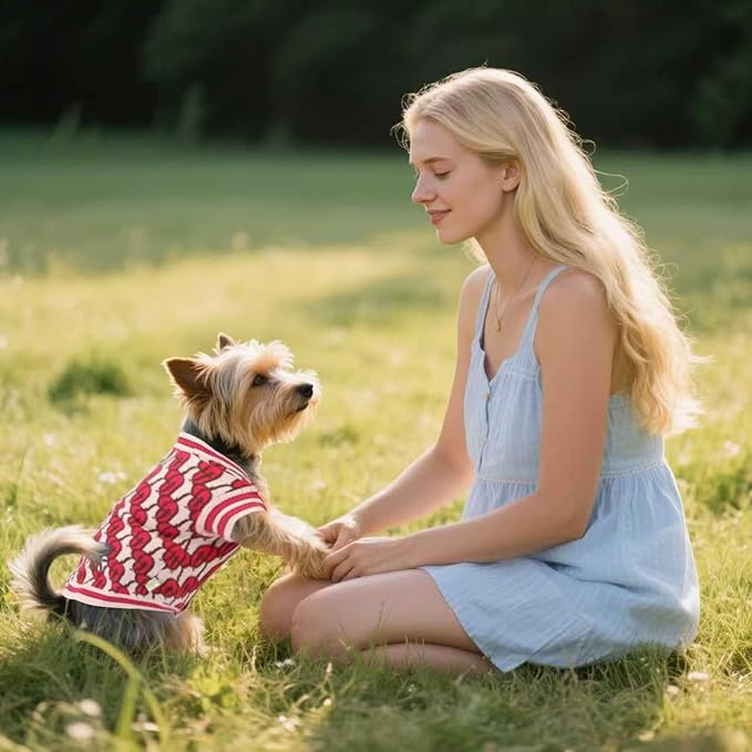 Pet Sweaters for Dogs Boys and Girls, Dynamic Letter Patterned Dog Sweater,Dog Cardigan,Pet Clothes,Pet Knitted Clothing,Fit for Different Seasons and Kinds of Dogs(Pink 3XL)