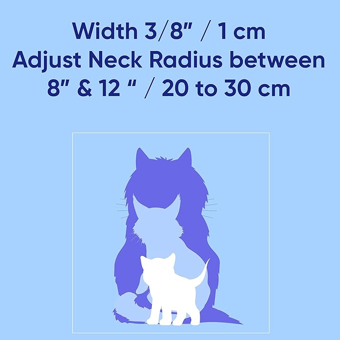 Pawtitas Pet Glow In The Dark Cat Collar with Safety Buckle and Bell Green Hook