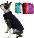 JACKO & CO - Fleece Vest Dog Sweater with Leash Ring - Soft, Warm & Lightweight Pullover Coat for Small & Medium Dogs, Puppies & Cats - Cozy Fall/Winter/Spring Pet Jacket (Black, XS 2-4lbs)