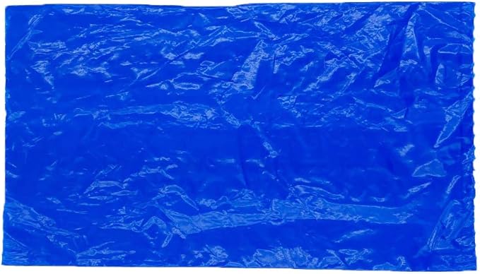Resilia Commercial Grade Dog Poop Bags - Heavy Duty Pet Waste Removal Bag For Dogs, Cats, and Other Animals, Unscented, Blue, 8.5" W x 14" L, 1 Mil, 0.001 Inch, 800 bags, 4 Rolls of 200 Bags