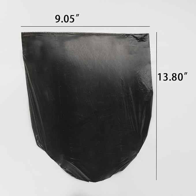 1200 Counts Dog Waste Poop Bag, Dog Poop Waste Bags with 2 Dispensers, Black, F