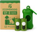 Eco-Friendly Biodegradable Dog Poop Bags Lavender Scented with Dispenser and Leash Clip, 270 Bags in 18 Rolls, Extra Thick, Durable, Recyclable