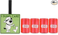 FLUSHABLE dog poop bag - 100% biodegradable - 100% water soluble dog waste bag - eco friendly