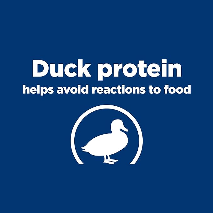 Hill's Prescription Diet d/d Skin/Food Sensitivities Potato & Duck Formula Dry Dog Food, Veterinary Diet, 8 lb. Bag