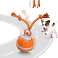 Interactive Dog Toys, Automatic Rolling Ball for Puppy/Small Dogs, Squeak Dog Toy, Touch Activated, USB Rechargeable