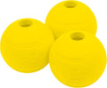 Chew King Flavored Rubber Ball Collection, 2.5 Inch Chicken Flavor Rubber Balls 3-Pk