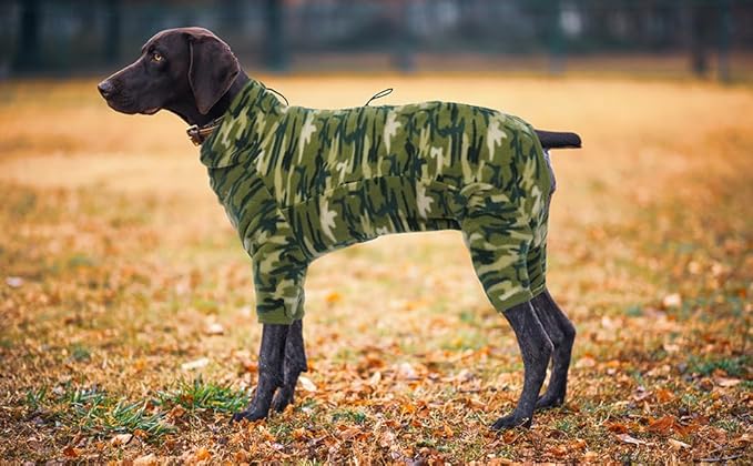 ROZKITCH Winter Coats for Small Dogs, Pet Windproof Warm Cold Weather Jacket Vest with Luminous Zipper, Jumpsuit Apparel Outfit Clothes for Small Dog Camo 2XS