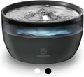 Cat Water Fountain: 101.4oz/3L Ultra Silent Water Fountain for Dogs and Cats Drinking with 2 Filters, Designed Automatic Cat Water Dispenser Easy Clean for Cats Indoor, Black