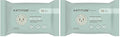 ATTITUDE Pet Grooming Wipes, Hypoallergenic Plant and Mineral-Based Ingredients, Vegan and Cruelty-Free Biodegradable Products, Unscented, 72 count (Pack of 2)
