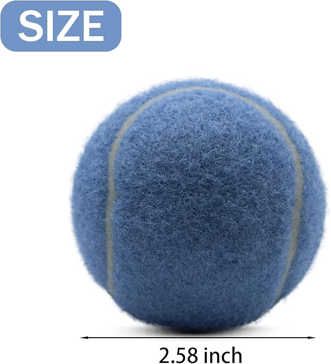 Magicorange Tennis Balls, 12 Pack Advanced Training Tennis Balls Practice Balls, Come with Mesh Bag for Easy Transport, Good for Beginner Training Ball