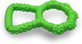 Tug of War Dog Toy, Interactive Dog Pull Toys, Adult and Puppy Teething Toy, Tough Chew Toy for Small Medium Large Dogs, Rubber, Lightweight, Comfortable Grip (Green)