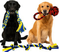 Dog Rope Toys Heavy Chew Toys for Medium & Large Breed Dogs – Durable Rope Toy Set for Teething, Chewing, and Interactive Play(Set of 3 Toys)