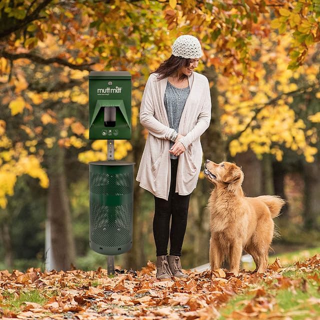 Mutt Mitt® Singles Dog Waste Header Bags - New Listing, Same 2,000 Bags perfect for 3 Dog Waste Stations - Single-Ply, thick bag with a bottom gusset, for safer, easier pick-up