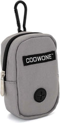 COOWONE Dog Treat Pouch with Clip, Treat Pouches for Pet Training, Small Dog Treat Container Treat Bag for Leash, Waterproof Dog Treat Bag, Hands-free Training Pouch