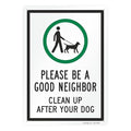 SmartSign 14 x 10 inch Laminated Rustproof Aluminum Neighbor Sign, USA-Made, 100+ Years of Sign Expertise