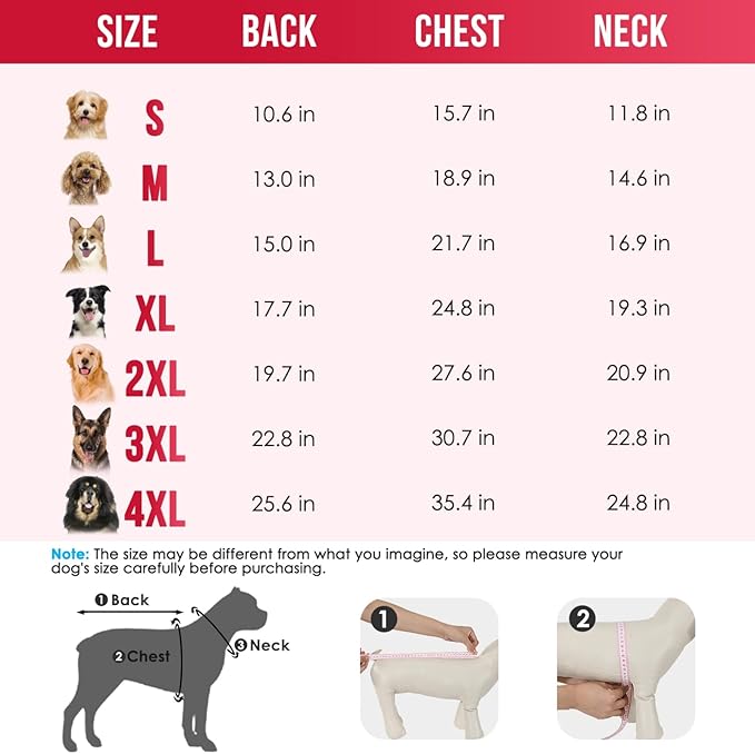 SlowTon Dog Hoodie Tie Dye - Warm Dog Sweater Hoodies with Pocket, Fall Winter Dogs Coat Jacket Pet Outfit Puppy Hooded Sweatshirt Clothes for Small Medium Large Dogs Boy Girl (Red, S)