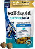 Solid Gold Healthy Dog Treats - Functional Chicken Dog Treat w/Glucosamine Chondroitin for Mobility & Joint Support - Training Treats for Dogs w/Salmon Oil & Superfoods - All Ages & Sizes - 5.2oz