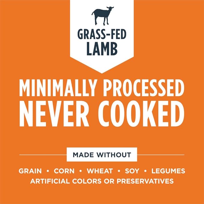 Instinct Freeze Dried Raw Meals, Natural Dry Dog Food, Grain Free - Grass Fed Lamb, 14 oz. Bag