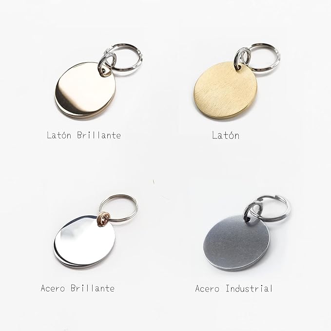 Cat Dog ID Tags Personalized 9 Corolla Styles Flower Wreath to Choose for Medium Pets Collar Accessories Matt Stainless Steel Engraved Custom on Both Side