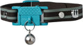 Kittyrama Havana Cat Collar with Bell. Cat Friendly Award Winner. Approved by Vets and Cat Experts. Breakaway Cat Collars Quick Release. Kitten Collar. Won't Rub Fur. Lightweight, Soft & Comfy