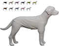 Lovelonglong Ribbed Dog T-Shirt Cotton Knitted Dog Sweaters for All Season Pet T-Shirts for Large Medium Small Dogs Off White 3XL