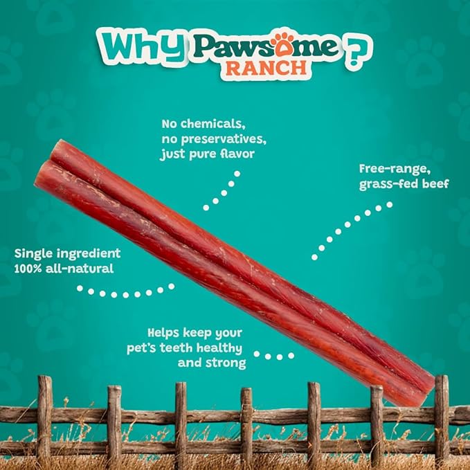 Bully Sticks 6–7" — 1 lb Thick Value Pack| Natural Single-Ingredient Dog Chews, Long-Lasting Dental Support Treats for All Breeds