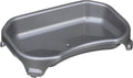Neater Pet Brands Large Capacity Cat Bowls, Water Bowl for Cats, Reptiles, Chickens, Birds, & Small Animals, Cat Food Bowl (6 Cups), Indoor or Outdoor Water Trough & Feeder, Gunmetal Grey