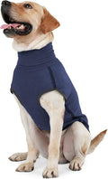 Dog Sweater Pullover Cold Weather Vest for Dogs Dog Sweatshirt & Jacket for Indoor and Outdoor Use (XX-Large, Navy Blue)