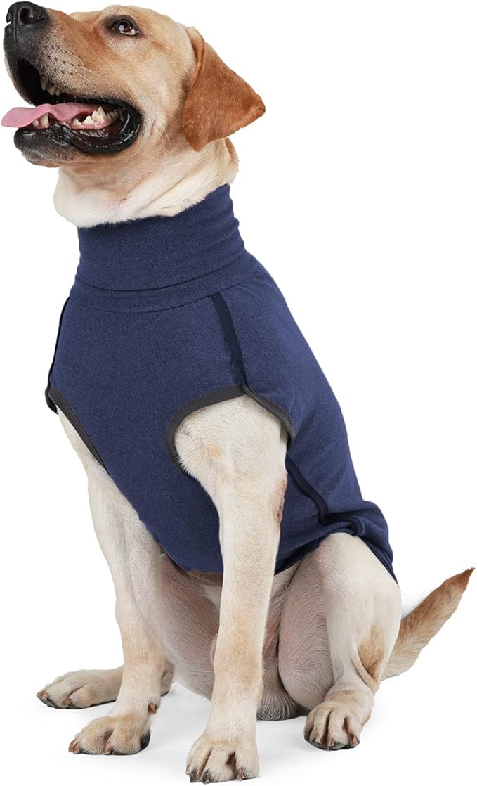 Dog Sweater Pullover Cold Weather Vest for Dogs Dog Sweatshirt & Jacket for Indoor and Outdoor Use (XX-Small, Navy Blue)